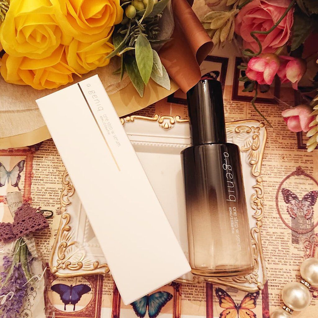 ワンステップWセラム/a.geniq/美容液を使ったクチコミ（1枚目）