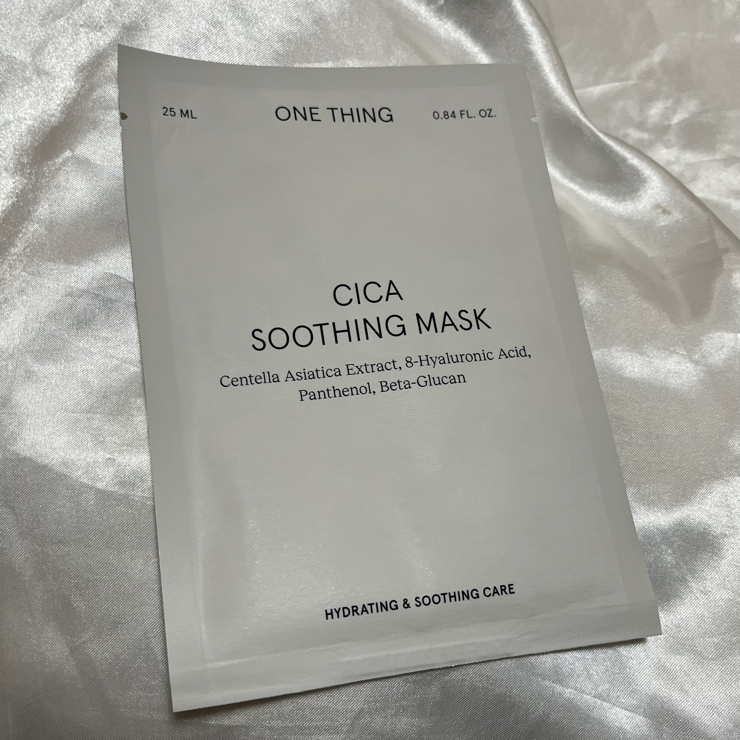 CICAスージングマスク/ONE THING/シートマスク・パックを使ったクチコミ（2枚目）