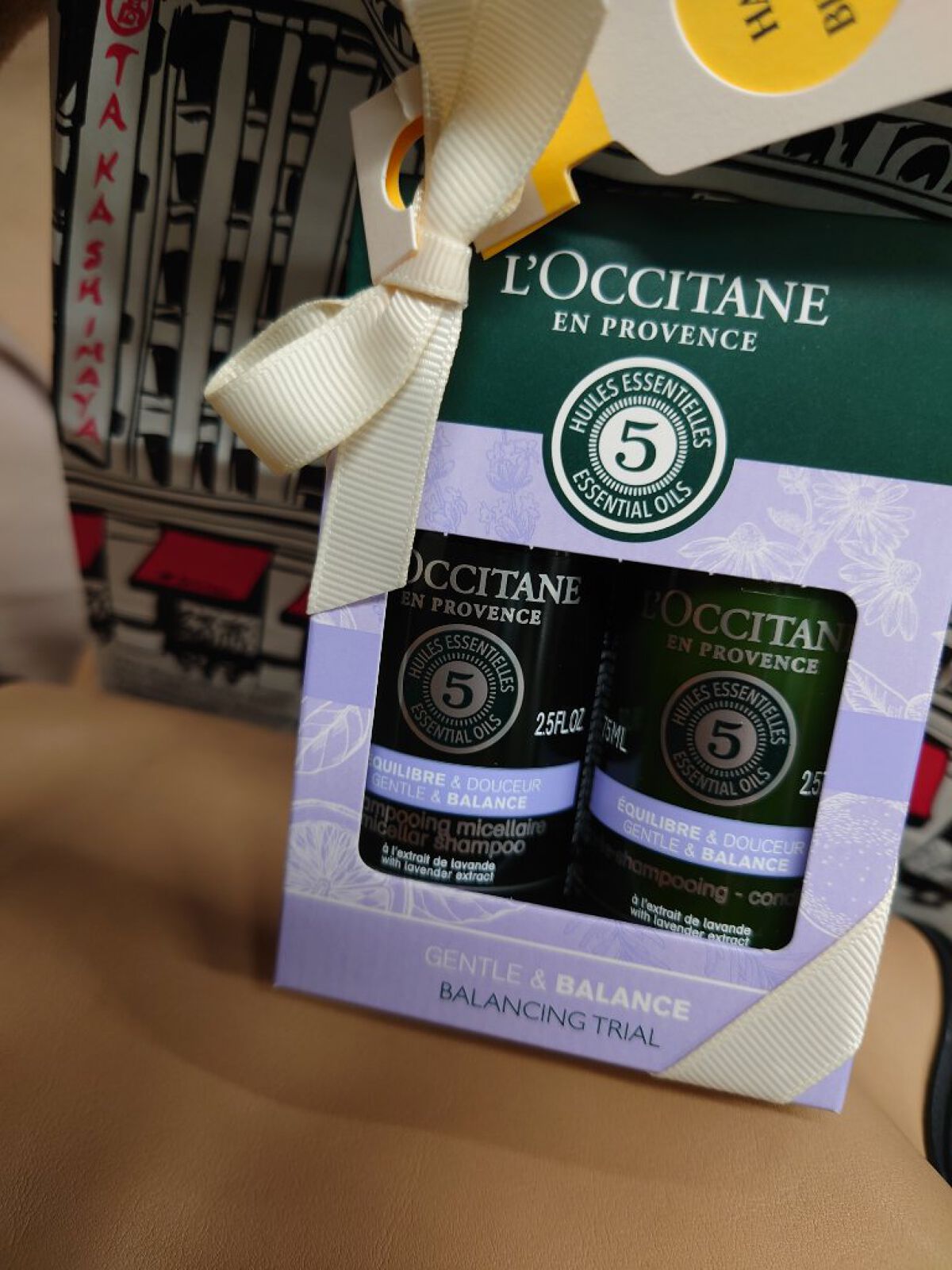 ファイブハーブス バランシングシャンプー／コンディショナー/L'OCCITANE/市販シャンプーを使ったクチコミ（1枚目）