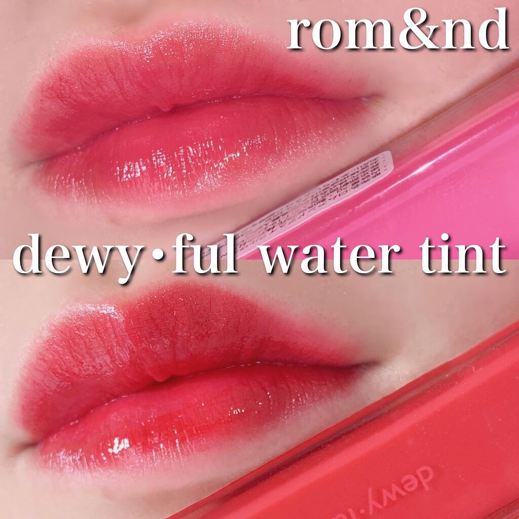 デュイフルウォーターティント/rom&nd/リップティントを使ったクチコミ(1枚目)
