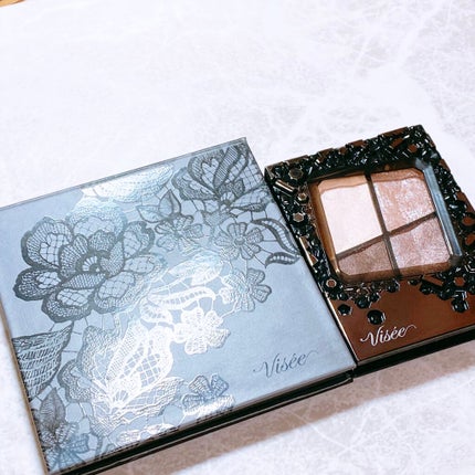 リシェ ヴェルヴェット シマー アイズ/Visée/アイシャドウパレットを使ったクチコミ(2枚目)