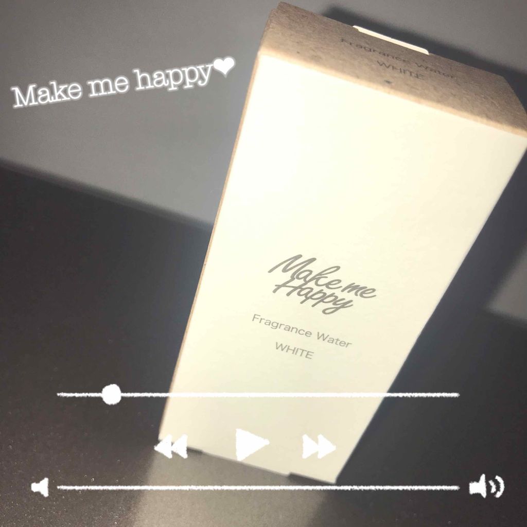 メイクミーハッピー フレグランスウォーター WHITE/キャンメイク/香水(レディース)を使ったクチコミ(1枚目)