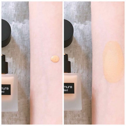 (旧)アンリミテッド ラスティング フルイド/shu uemura/リキッドファンデーションを使ったクチコミ(3枚目)