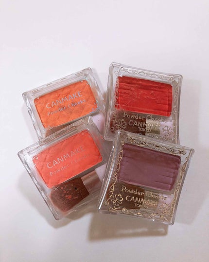 【旧品】パウダーチークス/キャンメイク/パウダーチークを使ったクチコミ(1枚目)