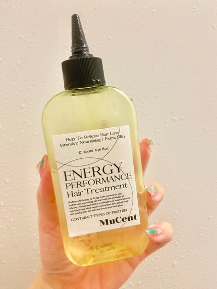 エナジーパフォーマンス スカルプシャンプー / ヘアトリートメント/MuCent/市販シャンプーを使ったクチコミ(9枚目)