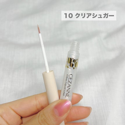 グロウリキッドライナー/CEZANNE/リキッドアイライナーを使ったクチコミ(3枚目)