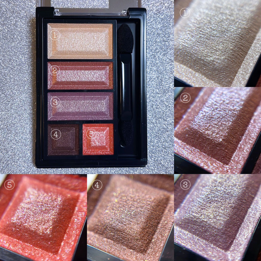 ショコラスウィート アイズ/リンメル ロンドン/アイシャドウパレットを使ったクチコミ（3枚目）