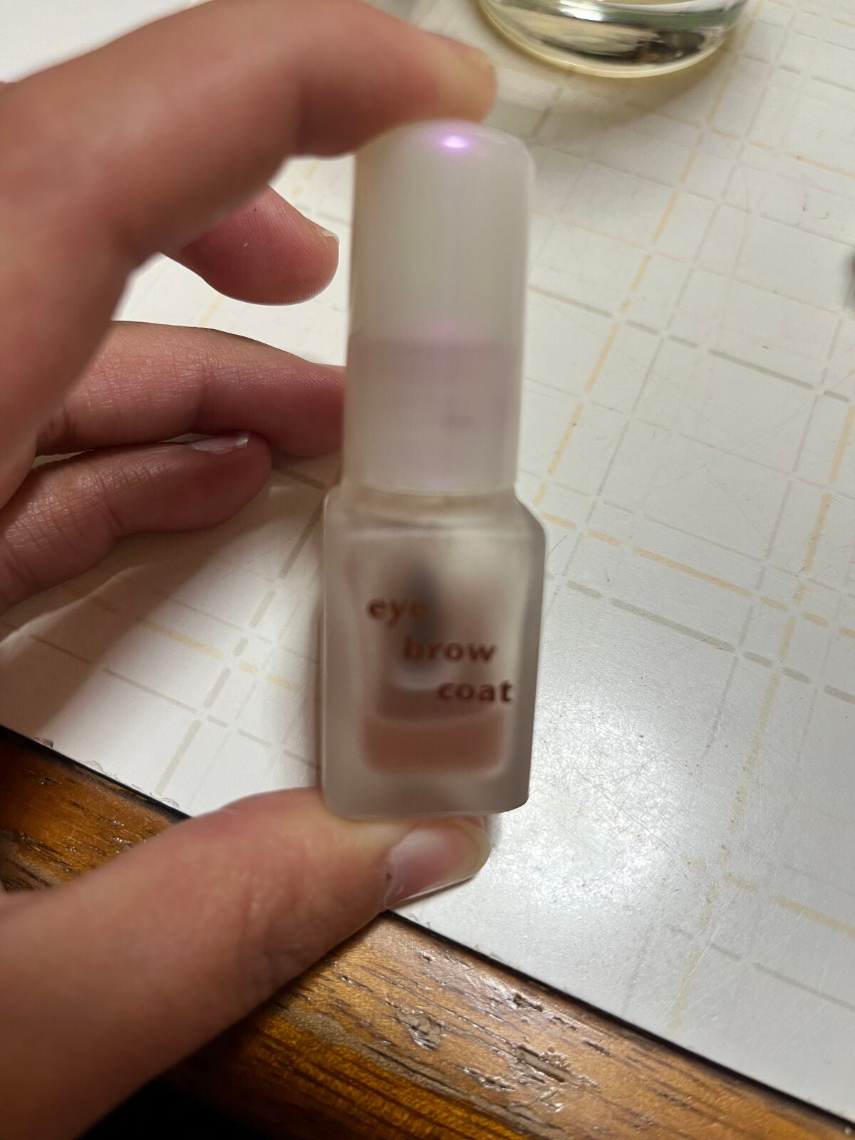 エバビレーナ アイブローコート/DAISO/アイブロウコートを使ったクチコミ(1枚目)