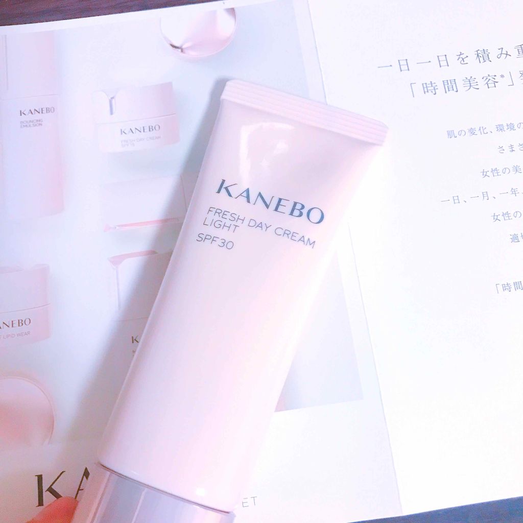 フレッシュ デイ クリーム ライト/KANEBO/化粧下地を使ったクチコミ(1枚目)