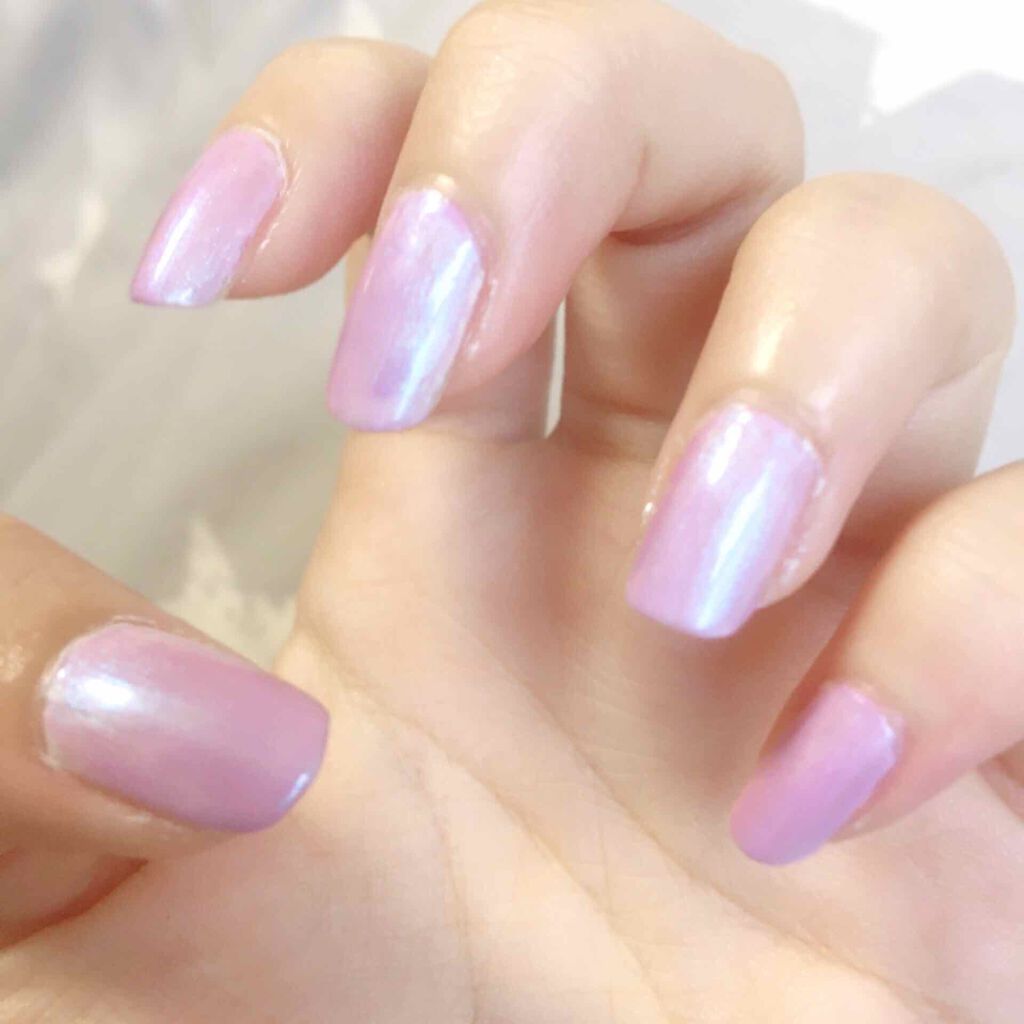 ゆたまゆ on LIPS 「ユニコーンネイルに挑戦してみました🦄今、外出できない人はネイル..」(1枚目)