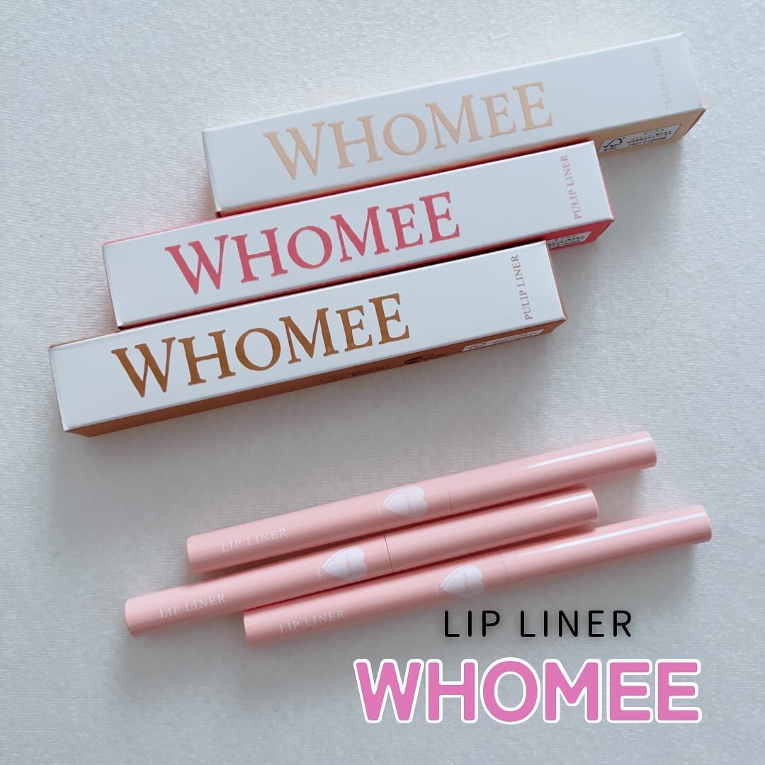 プリップライナー リップピンク/WHOMEE/リップライナーを使ったクチコミ（1枚目）