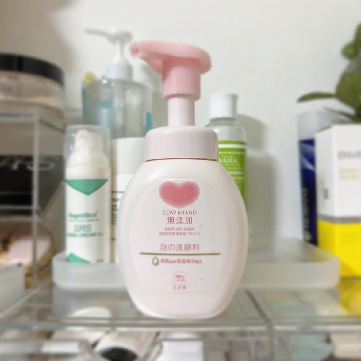 泡の洗顔料/カウブランド無添加/泡洗顔を使ったクチコミ(1枚目)