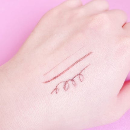 ニュアンスリキッドアイライナー/CEZANNE/リキッドアイライナーを使ったクチコミ(2枚目)