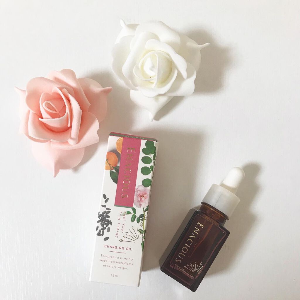 チャージングオイル/エナシャス/フェイスオイルを使ったクチコミ(1枚目)