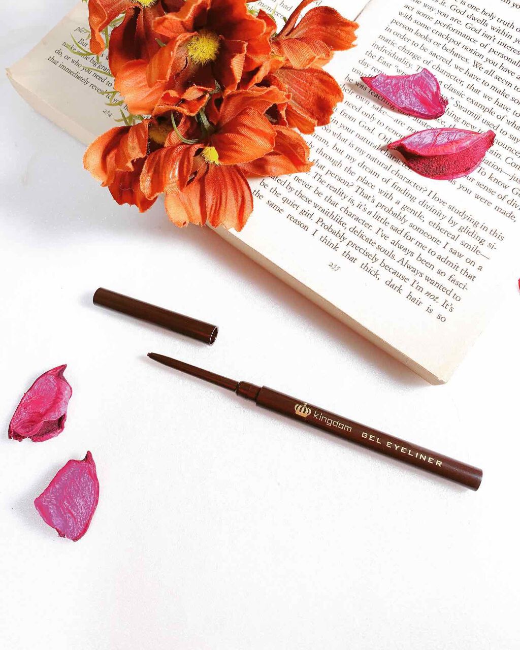 ジェルアイライナー/キングダム/ジェルアイライナーを使ったクチコミ（2枚目）