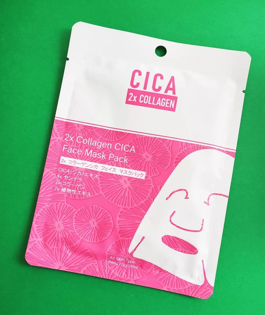 2X コラーゲンCICAフェイスマスク/MITOMO/シートマスク・パックを使ったクチコミ(1枚目)