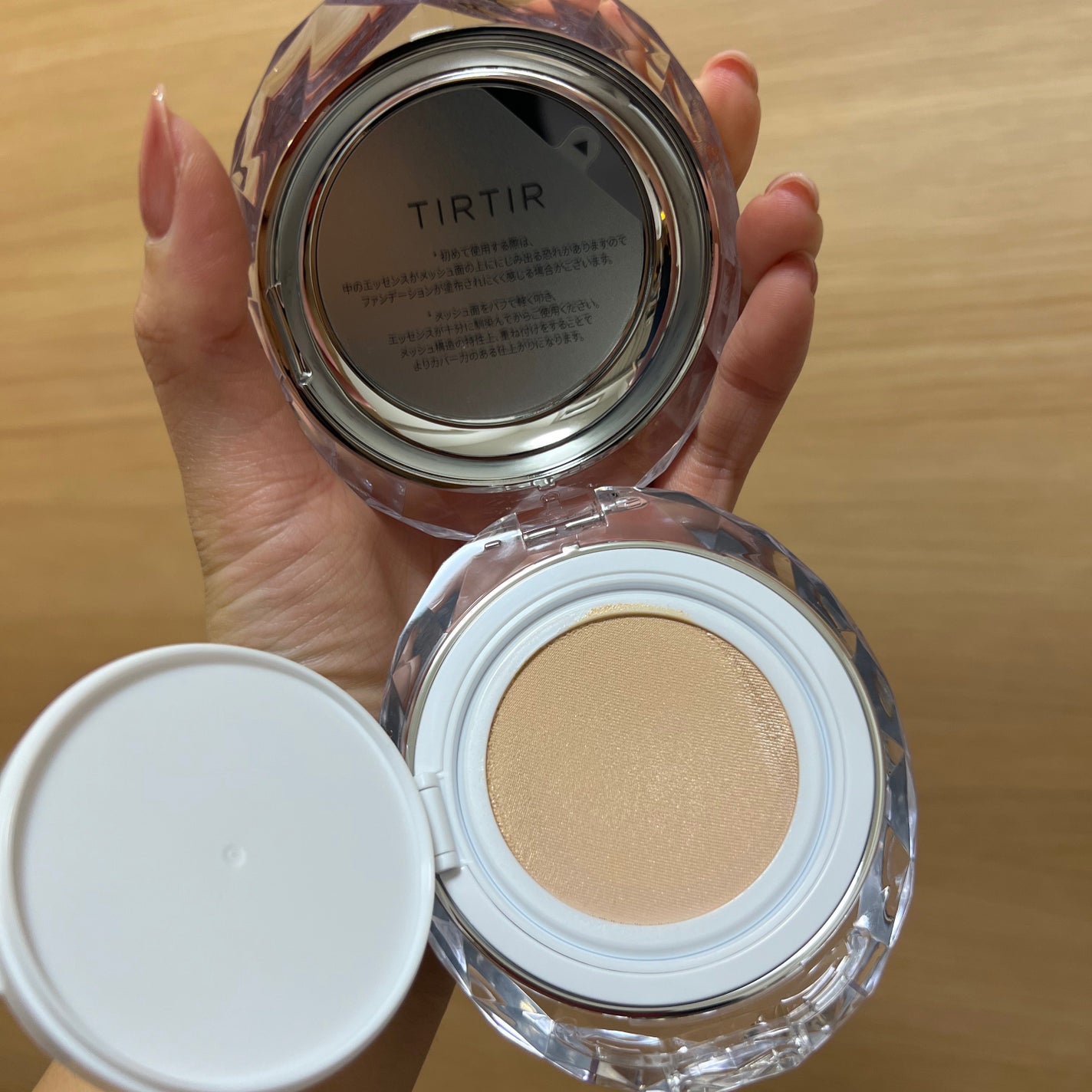 マスクフィット クリスタルメッシュクッション/TIRTIR(ティルティル)/クッションファンデーションを使ったクチコミ(2枚目)