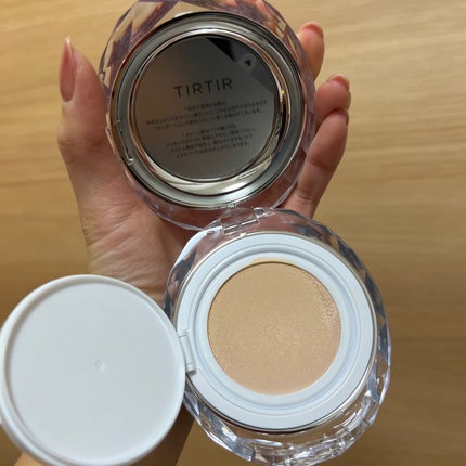 マスクフィット クリスタルメッシュクッション/TIRTIR(ティルティル)/クッションファンデーションを使ったクチコミ(2枚目)