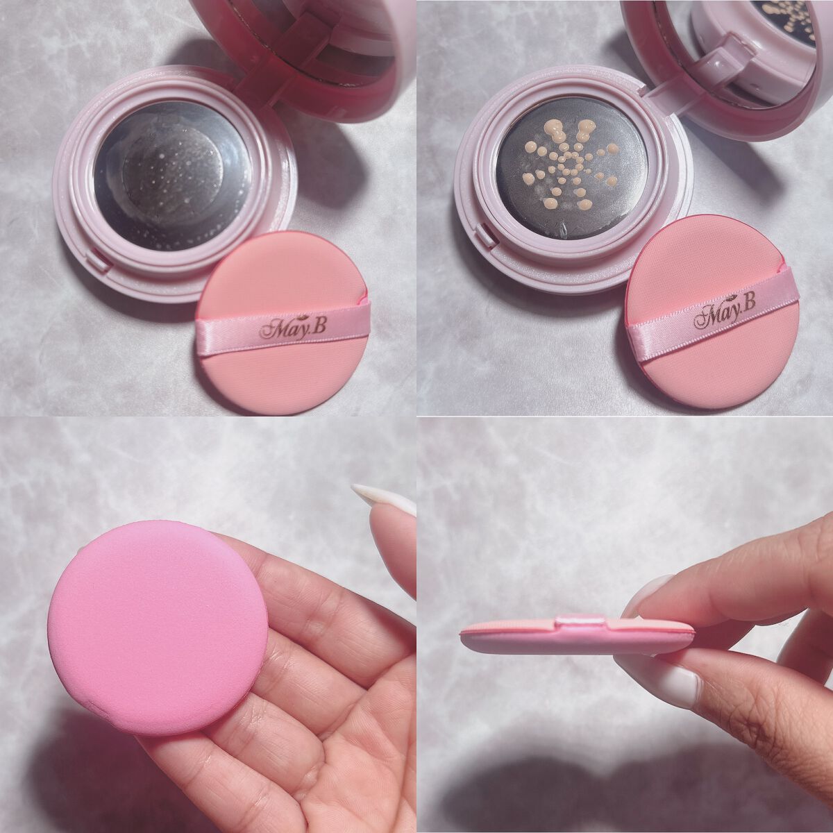 ハリファンデーション/May.B/リキッドファンデーションを使ったクチコミ(3枚目)