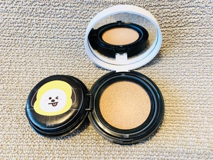 BT21×VT Cosmetic リアルウェア フィクシング クッション/VT/クッションファンデーションを使ったクチコミ(2枚目)