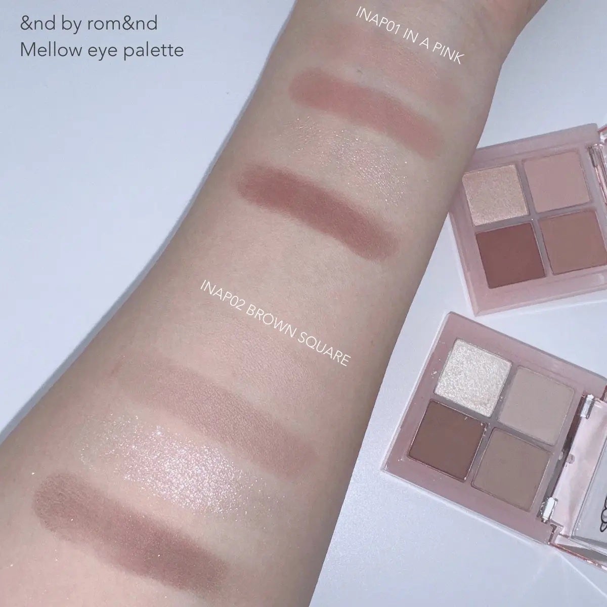 アンドバイロムアンド メロウアイパレット/&nd by rom&nd/アイシャドウパレットを使ったクチコミ(3枚目)