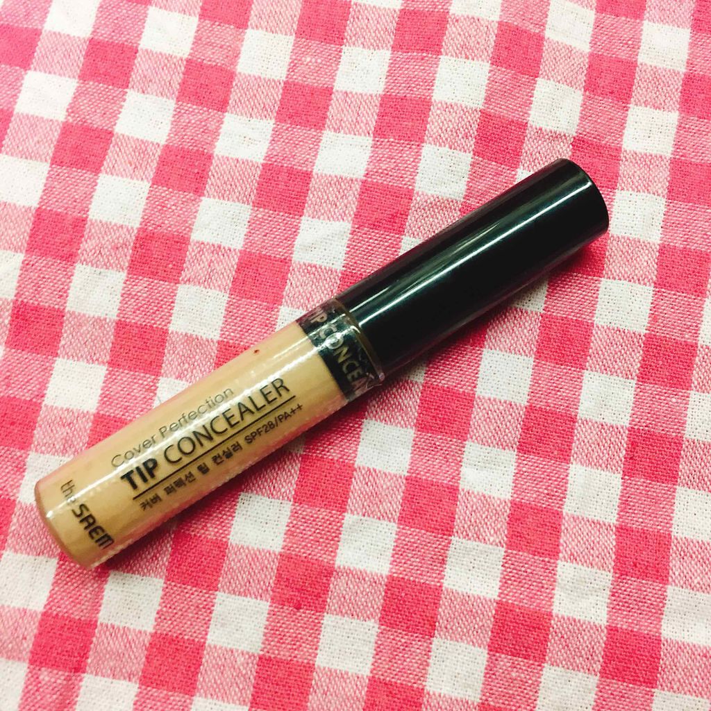 カバーパーフェクション チップコンシーラー/the SAEM/リキッドコンシーラーを使ったクチコミ(1枚目)