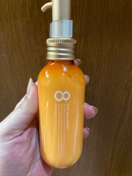 ジェントルリペア&モイストチャージ 美容液ヘアミルク 145ml/エイトザタラソ/ヘアミルクを使ったクチコミ(1枚目)