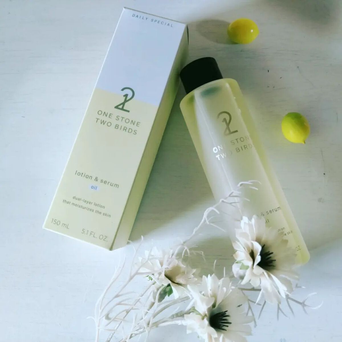 オイルインローション/ONE STONE TWO BIRDS/化粧水を使ったクチコミ（1枚目）