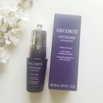 リポソーム アドバンスト リペアアイセラム/DECORTÉ/アイケア・アイクリームを使ったクチコミ(1枚目)
