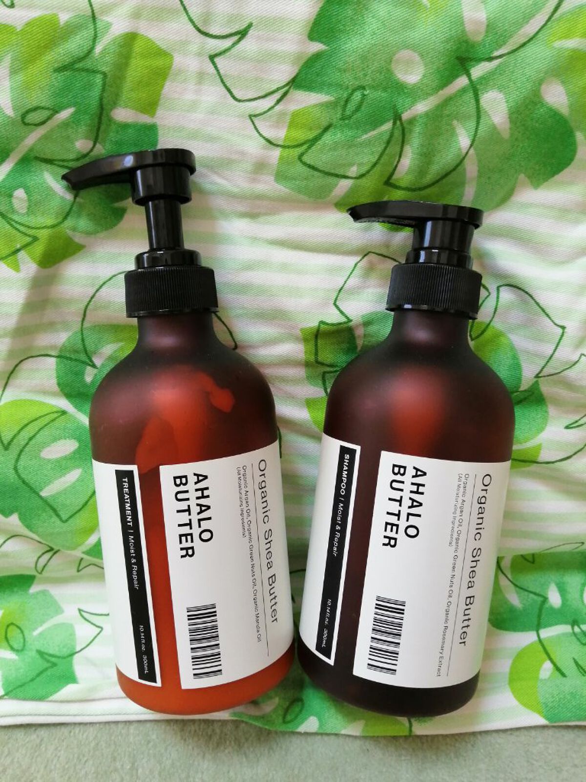 モイスト＆リペア シャンプー/ヘアトリートメント お試し容量 限定キット：300ml×2/AHALO BUTTER/市販シャンプーを使ったクチコミ（2枚目）