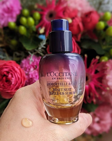 イモーテル オーバーナイトリセットセラム/L'OCCITANE/美容液を使ったクチコミ(1枚目)