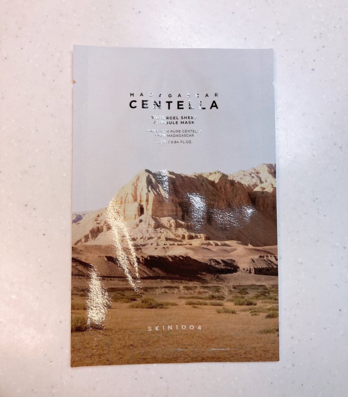 センテラ ウォーターゲルシートアンプルマスク/SKIN1004/シートマスク・パックを使ったクチコミ（3枚目）