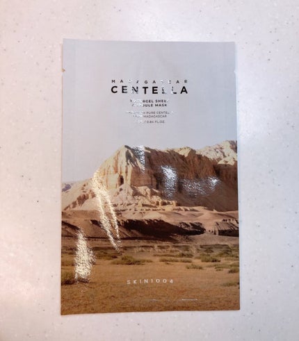 センテラ ウォーターゲルシートアンプルマスク/SKIN1004/シートマスク・パックを使ったクチコミ(3枚目)