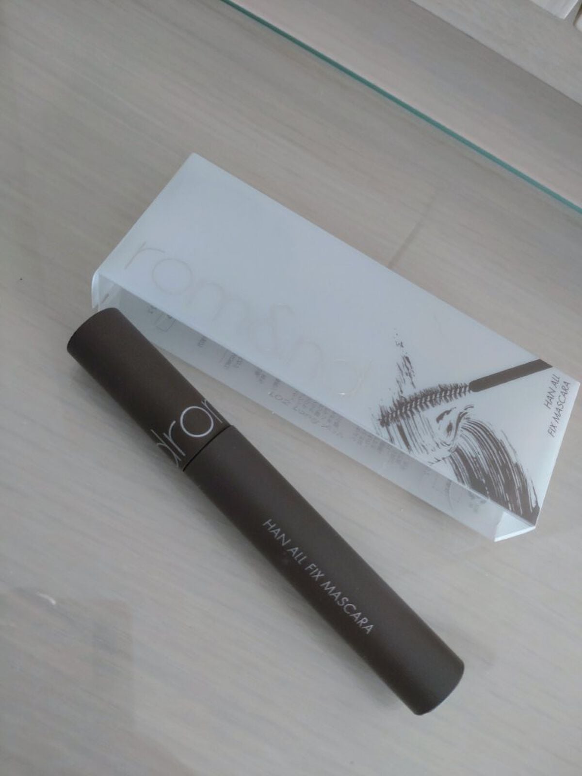 ハンオールフィックスマスカラ/rom&nd/マスカラを使ったクチコミ(4枚目)