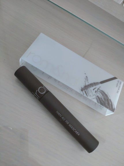 ハンオールフィックスマスカラ/rom&nd/マスカラを使ったクチコミ(4枚目)