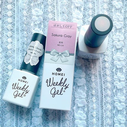 ウィークリージェル/HOMEI/ジェルネイルを使ったクチコミ(6枚目)