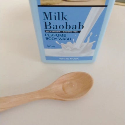 ミルクバオバブ パフュームボディウォッシュ ホワイトムスク/ミルクバオバブ/ボディソープを使ったクチコミ(6枚目)