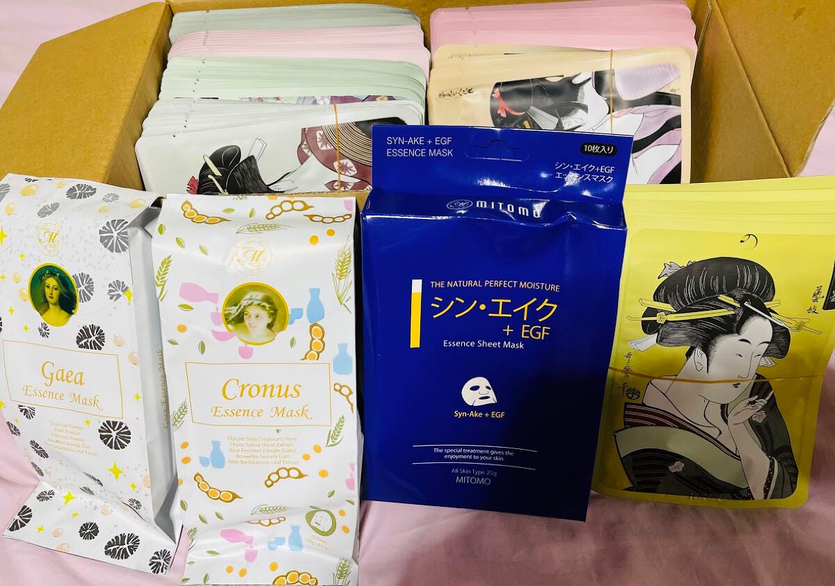 集中保湿福袋300枚/MITOMO/シートマスク・パックを使ったクチコミ(2枚目)