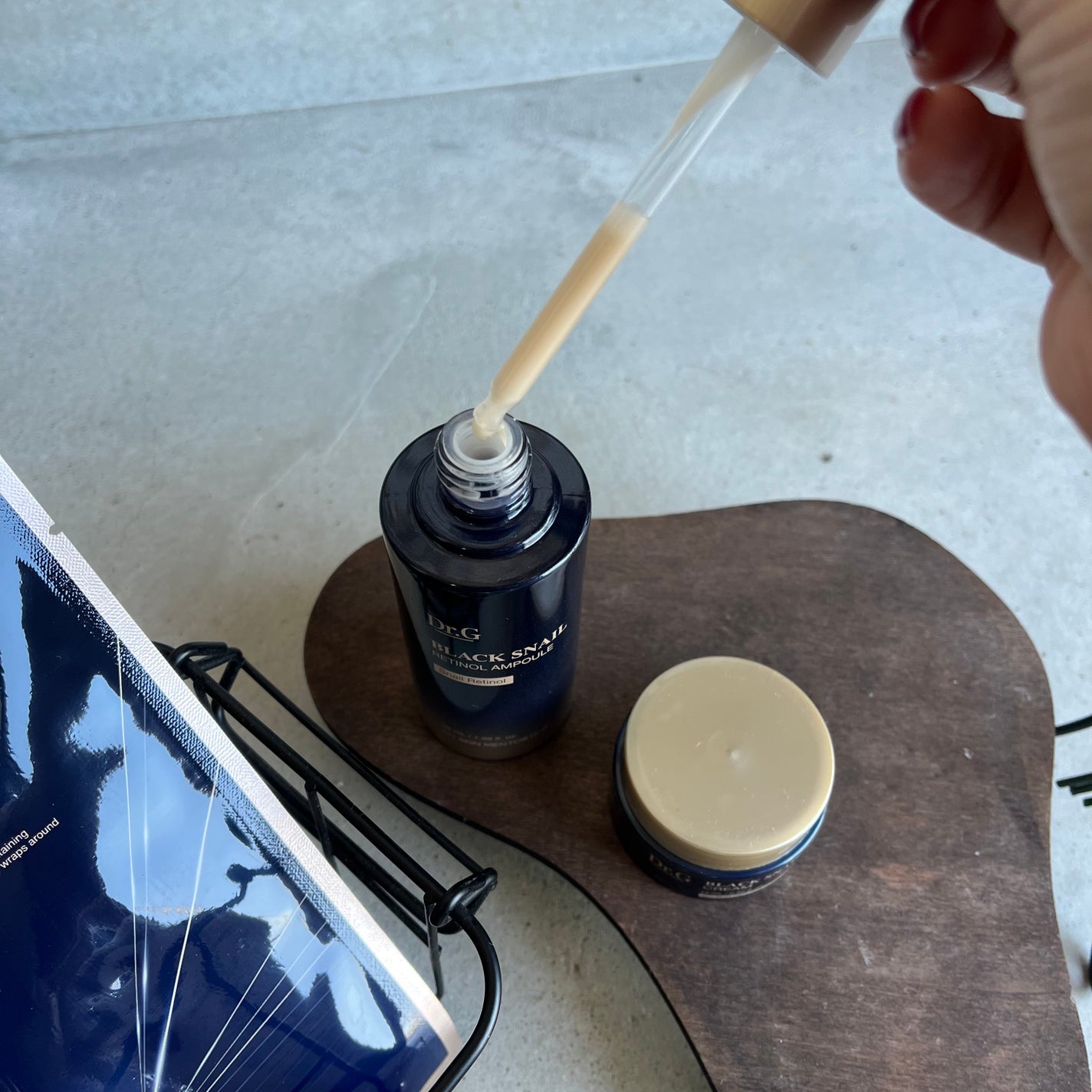 ブラックスネイル クリーム/Dr.G/フェイスクリームを使ったクチコミ(2枚目)