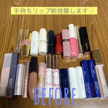 きみばな on LIPS 「マスクをするので、手持ちのリップの断捨離をしました！春の新色が..」（1枚目）