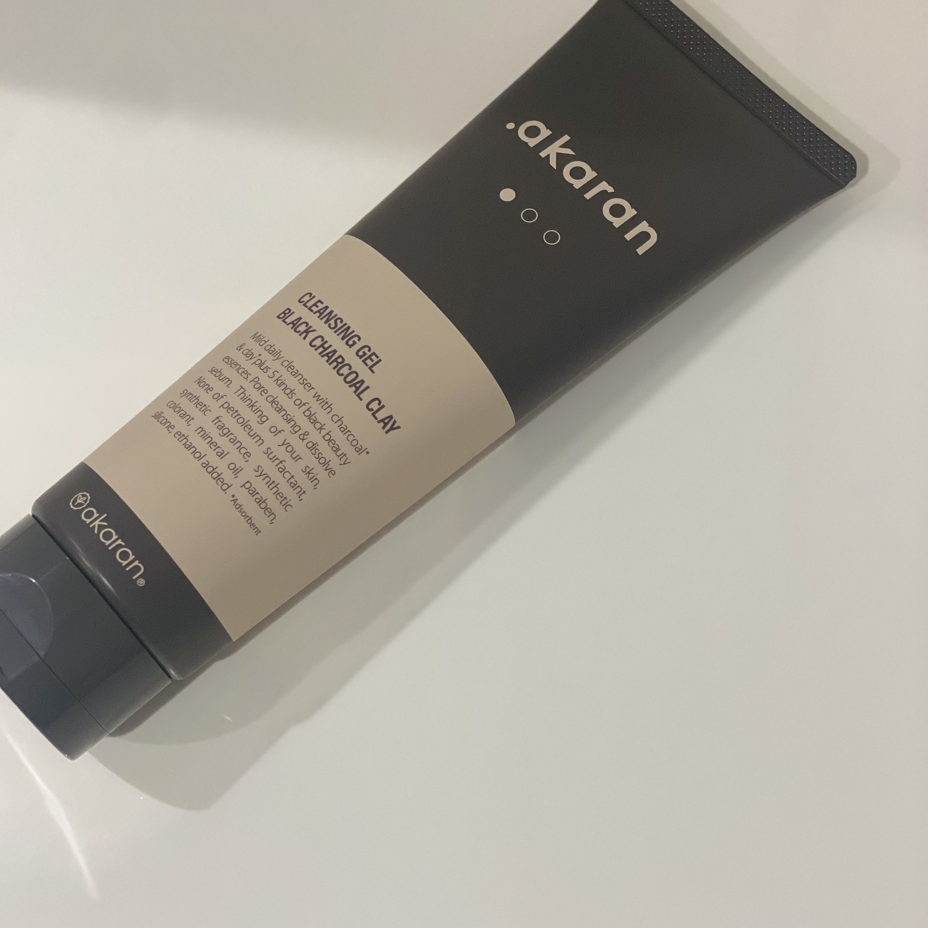 ブラックジェルクレンジング/.akaran/クレンジングジェルを使ったクチコミ（1枚目）