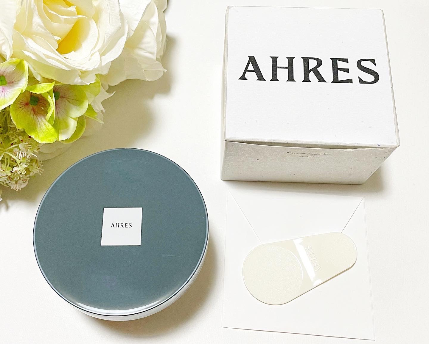 ボディスクラブ ブラッシャー モイスト/アーレス/ボディスクラブを使ったクチコミ（1枚目）