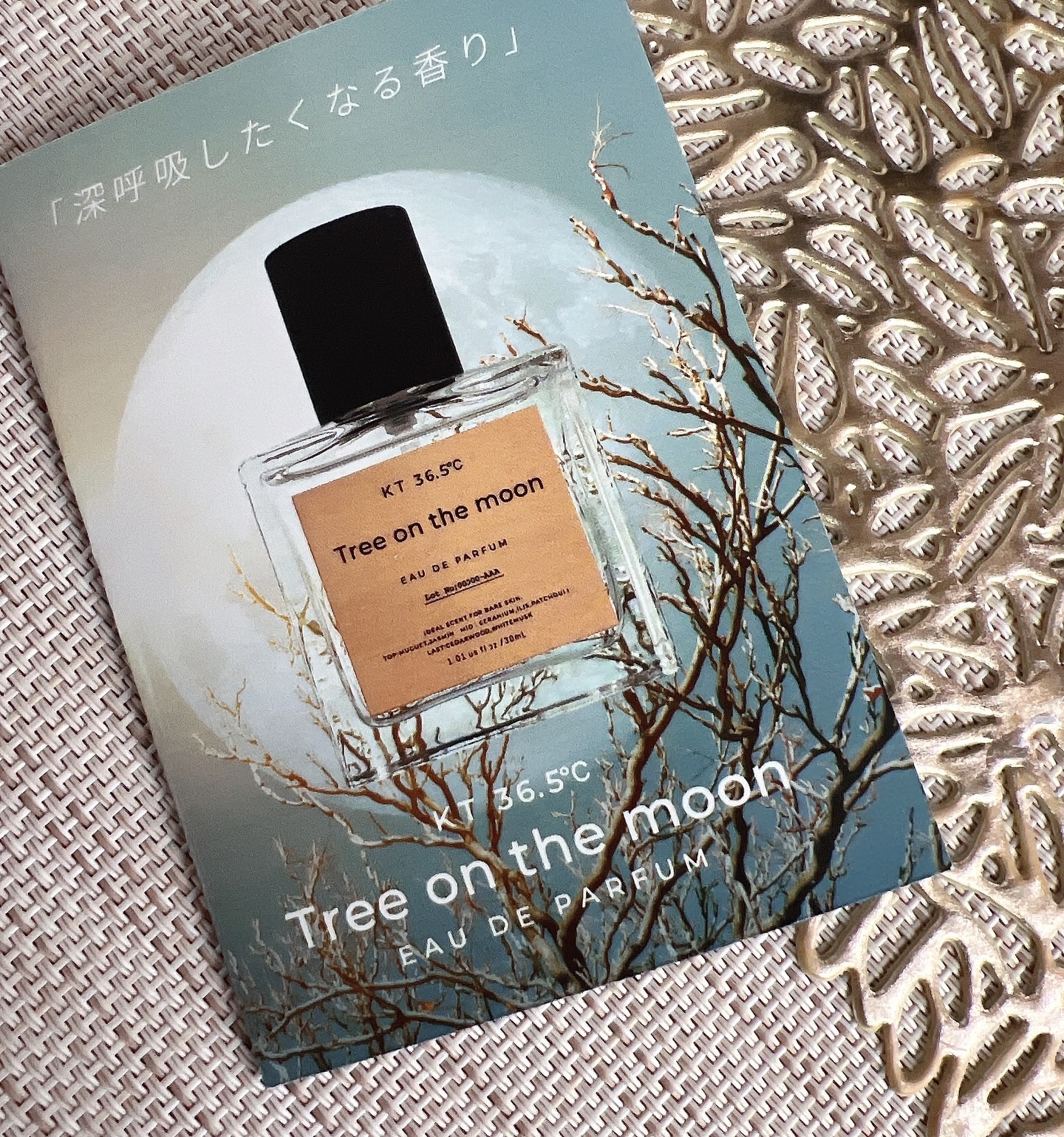 試してみた】KT36.5℃ EAU DE PARFUM KT36.5℃のリアルな口コミ