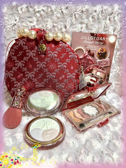 ジルスチュアート ミッドナイトチェリー コレクション/JILL STUART/メイクアップキットを使ったクチコミ(1枚目)