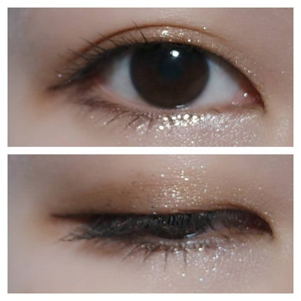 グリッターイルミネーションライナー/CipiCipi/リキッドアイライナーを使ったクチコミ(3枚目)