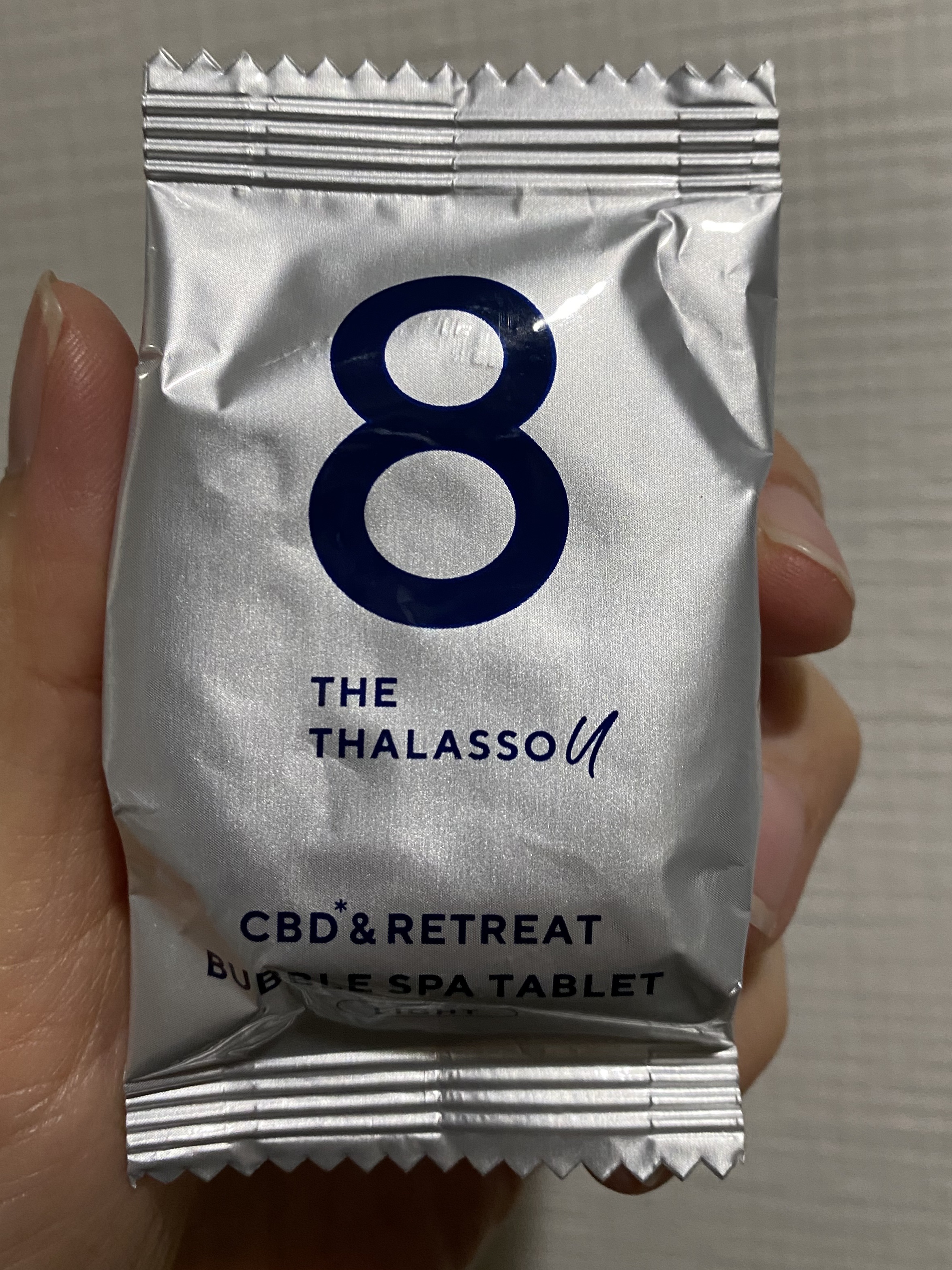 エイトザタラソ ユー CBD＆リトリート バブルスパ タブレット入浴料 ディープ 40g/エイトザタラソ/炭酸系入浴剤を使ったクチコミ（1枚目）