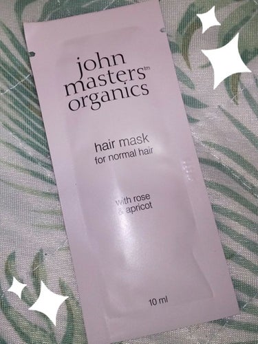 john masters organics R&Aヘアマスクのクチコミ「🌼ヘアマスク🌼


#john masters organics
#お試し


『R&Aヘアマ.....」（1枚目）