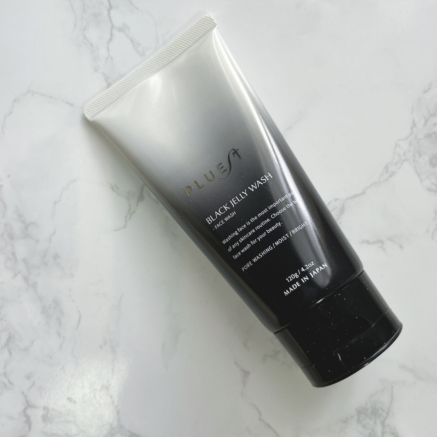 BLACK JELLY WASH(ブラックジェリーウォッシュ)/PLUEST/その他洗顔料を使ったクチコミ(1枚目)