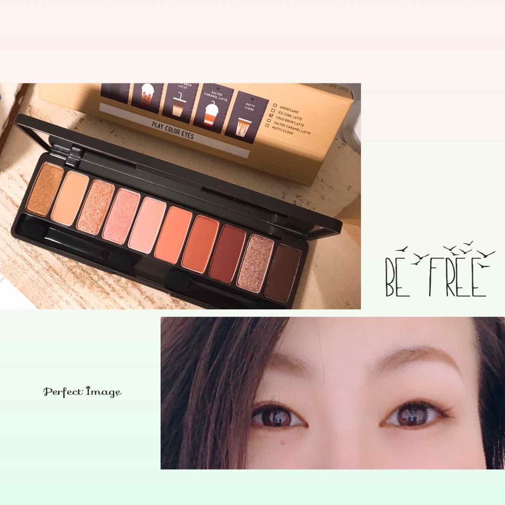 プレイカラー アイシャドウ/ETUDE/アイシャドウパレットを使ったクチコミ（1枚目）