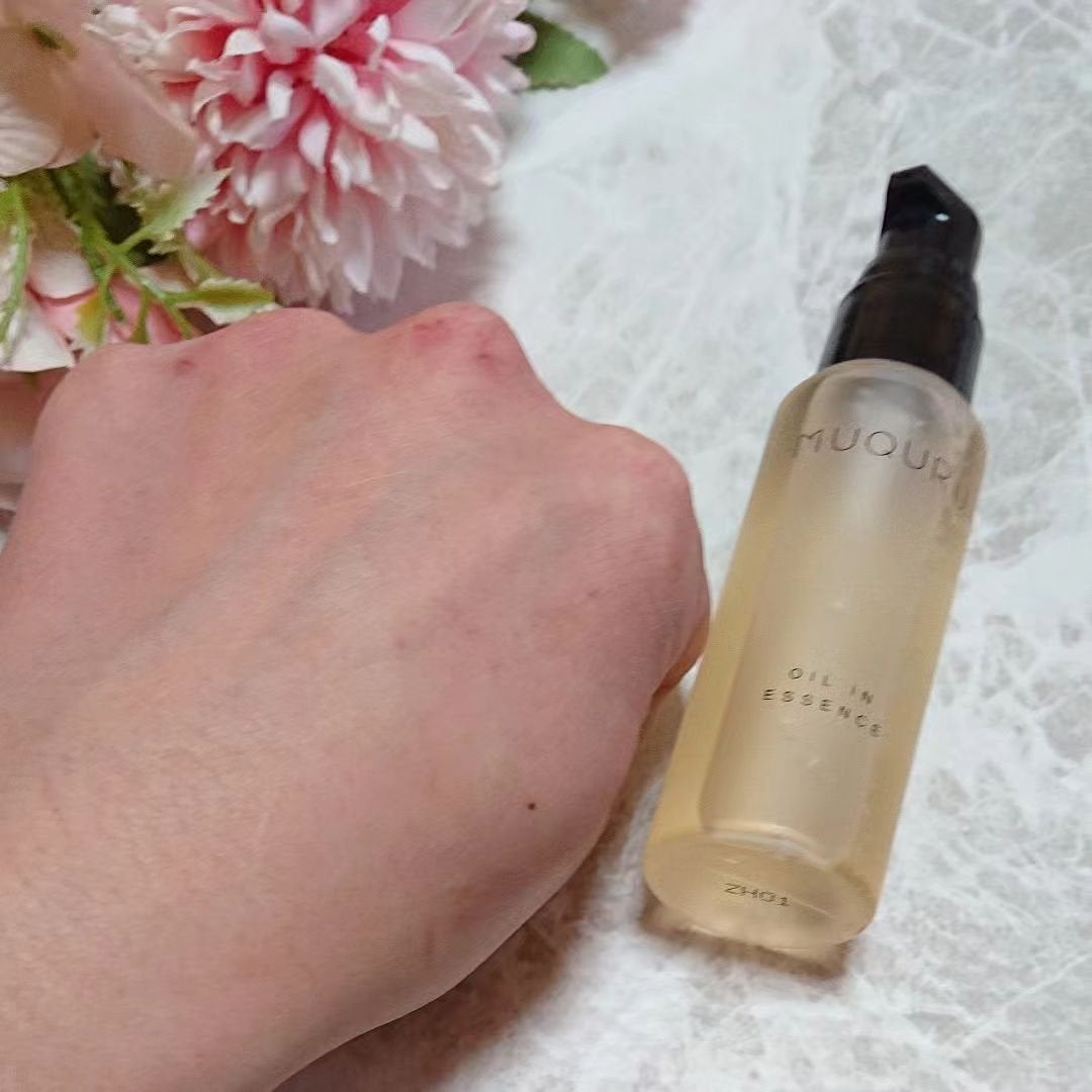 オイルインエッセンス/MUQURU/ブースター・導入液を使ったクチコミ(5枚目)